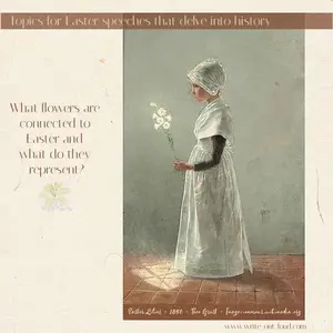 Easter lilies- speech topics