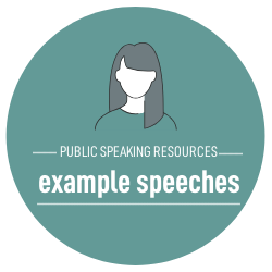 Round soft teal green example speeches 'Call to Action button'