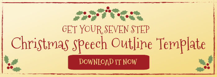 Christmas speech outline download banner