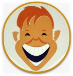 Laughing boy graphic Laughing boy graphic