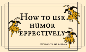 Image: label. Text: How to use humor effectively Image: label. Text: How to use humor effectively