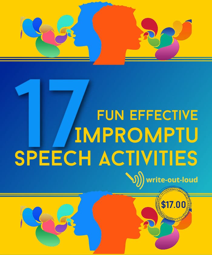 impromptu speech games