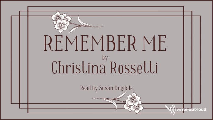 Funeral Poems 4 Remember Me With