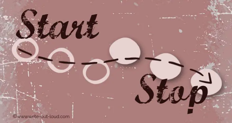 Connect the dots - a public speaking game Connect the dots