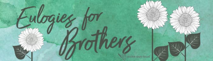 Image: Eulogies for brothers label