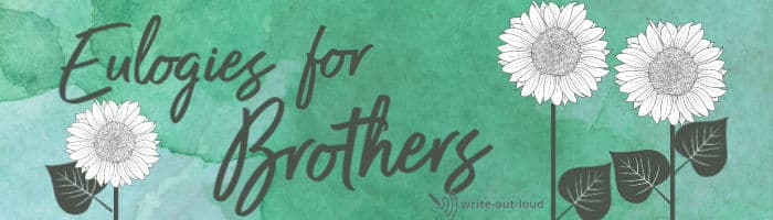 Image: Eulogies for brothers label Image: Eulogies for brothers label