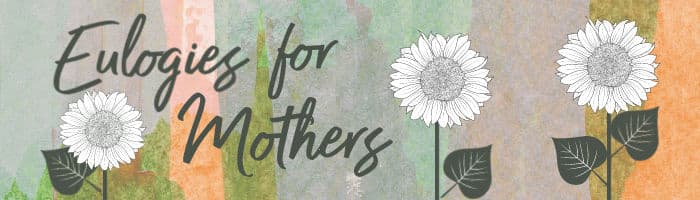 Image: Eulogy for mothers label