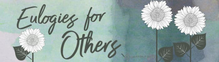 Image: Eulogies for others label Image: Eulogies for others label