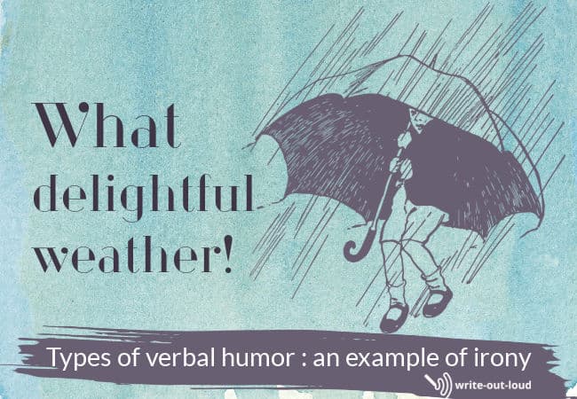 Types of verbal humor Types of verbal humor
