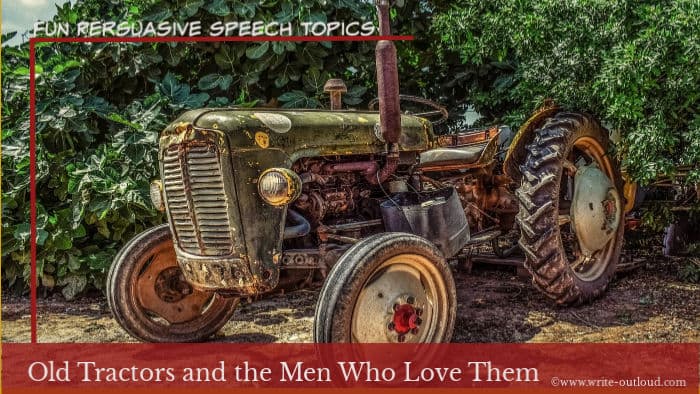 agriculture persuasive speech topics