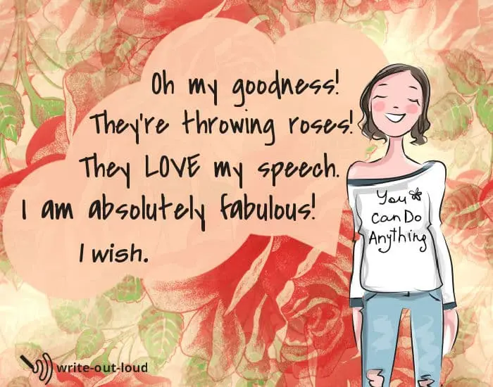 Happy woman wearing a tee-shirt saying 'You can do anything' Happy woman wearing a tee-shirt saying 'You can do anything'