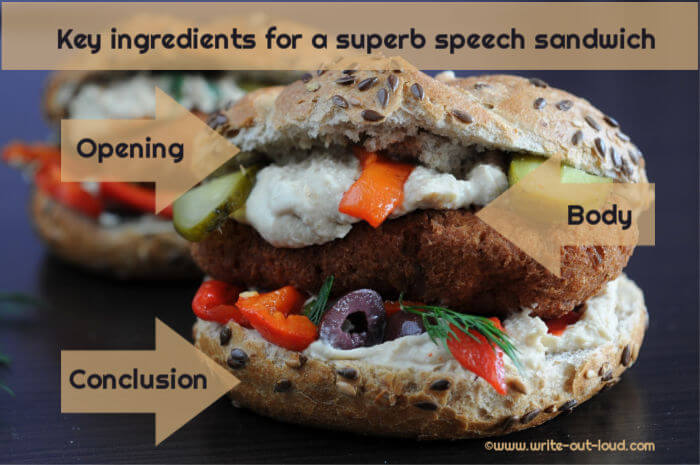 Help with writing a speech