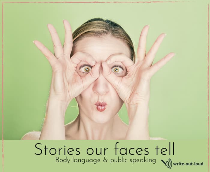 Image: Girl pulling a face
Text: Stories our faces tell Image: Girl pulling a face
Text: Stories our faces tell