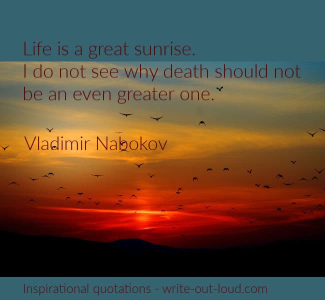 Inspirational quotations, eulogy and funeral readings