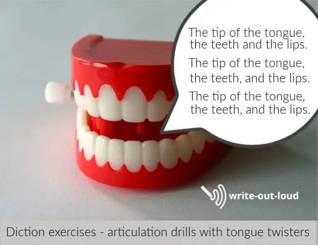Wind up teeth toy