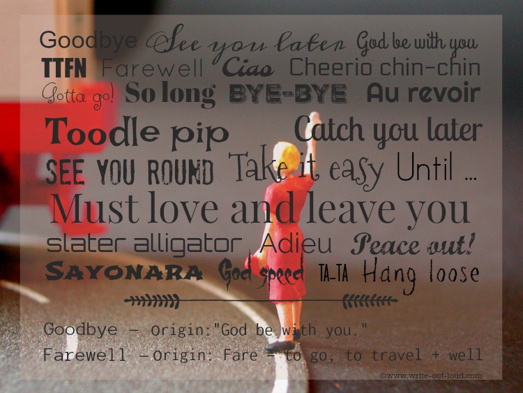 Farewell speeches: How to say goodbye with style Farewell speeches: How to say goodbye with style