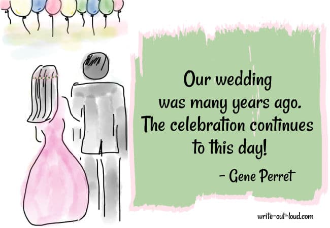 wedding celebration quote