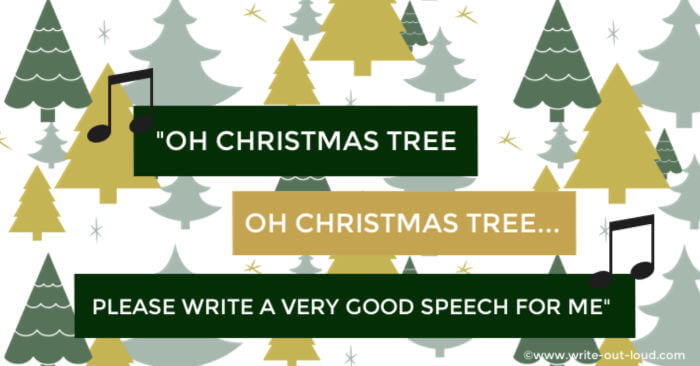 Christmas Speeches How To Write A Short Simple Sincere