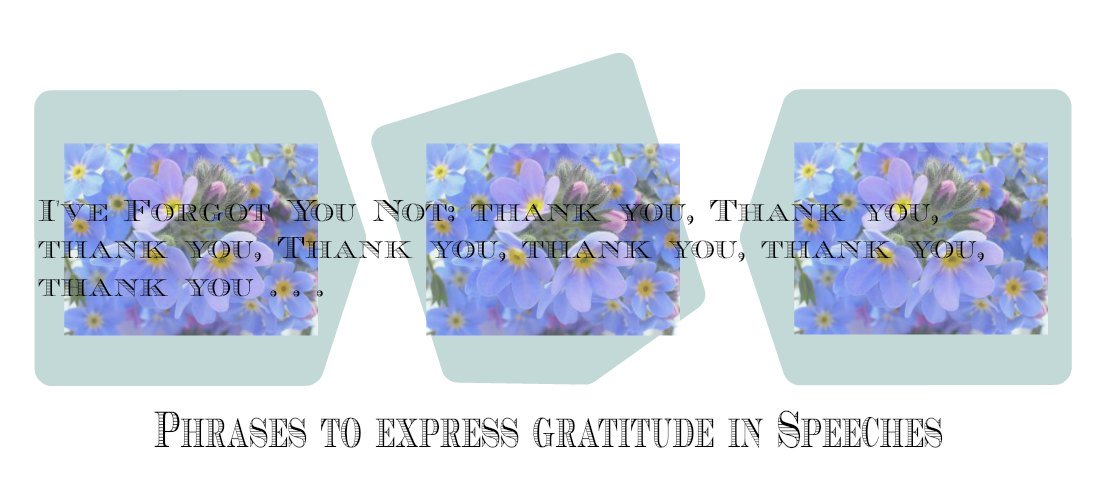 thank you one word or two
