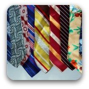 collection of men's ties