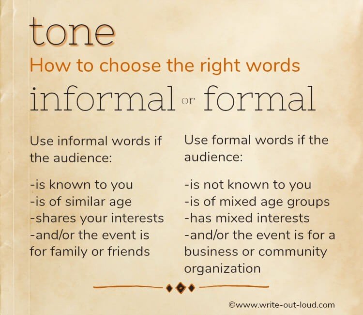 how to address in a speech